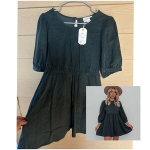 Hunter green Corduroy dress size S